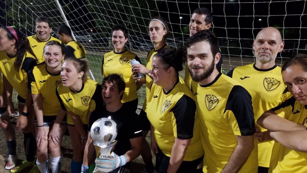 Human Beehive coed soccer team
