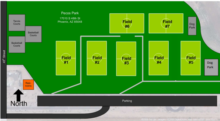 Peco Park soccer fields